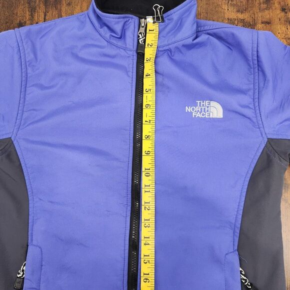 The North Face Summit Series Schoeller Small Mock Soft Shell Jacket 3XDRY Purple - Picture 8 of 9